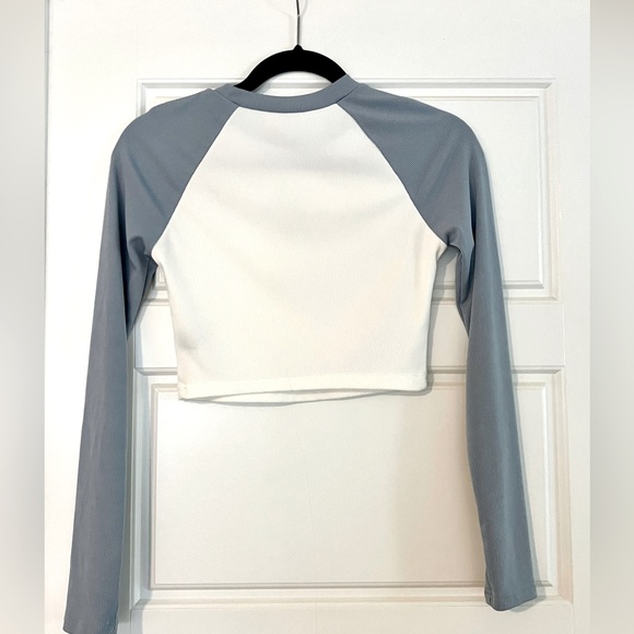 SHEIN L/S Raglan Tee: Size Small - Picture 2 of 5